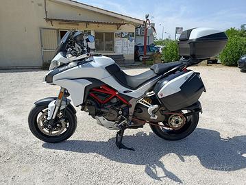 Ducati Multistrada 1200 S White BORSE LATERALI + B