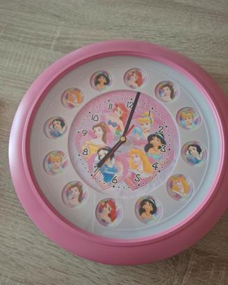 orologio da parete principesse disney