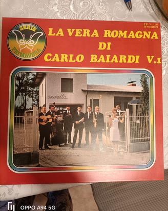 Vinile da collez  vera Romagna vol 1  C.Baiardi
