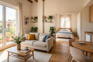 Loft con SPESE COMPRESE e POSTO AUTO / VERMICINO