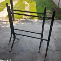 2 cavalletti edili in ferro