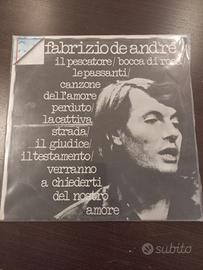 Vinile Fabrizio De André LP originale Ricordi