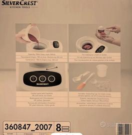 Gelatiera Silvercrest SEM 90 C3 con accessori