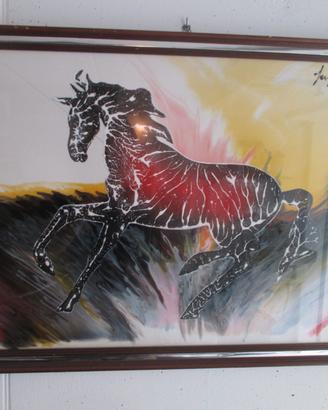 Quadro Gino Falzon Sage Vernis anni '70
