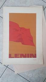 Serigrafia LENIN by Francisco Blanco Pascasio  Avi