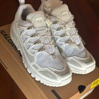 Scarpe Salomon Quicklace n 43 1/3 Bianche