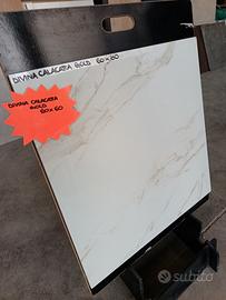 Gres Porcellanato effetto marmo lucido 60x60 