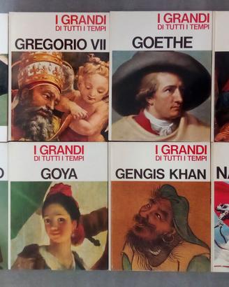 Libri '' I grandi di tutti i tempi'' 59 volumi