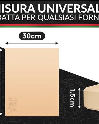 Pietra refrattaria pizza