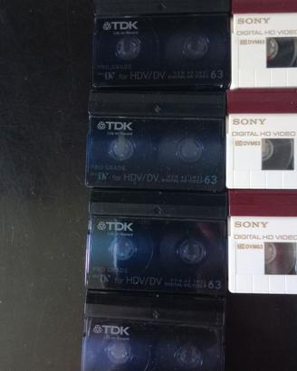 lotto cassette sony panasonic  HDVM