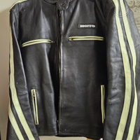 Giacca in vera pelle Bieffe, stile vintage tg L