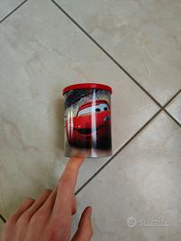 Portapenne Cars, rosso, con 3 spazi