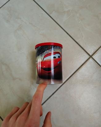 Portapenne Cars, rosso, con 3 spazi