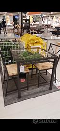 Tavolo e 2 sedie Ikea Granas ( +2 cuscini)