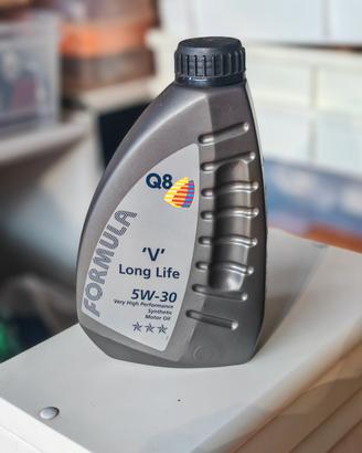 olio motore Q8 formula "V" 5W-30 longo life