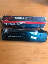 lampada neon uv per banconote e francobolli