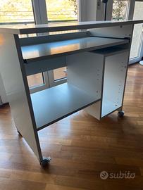 Scrivania per Computer Grigio