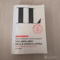 vocabolario Il della lingua latina