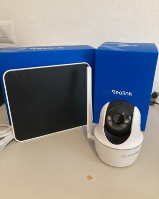 Reolink Go PT Ultra 4k LTE 4G + pannello solare