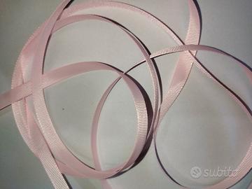10 MT di Nastro Grosgrain da 10mm Rosa