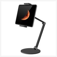 Supporto per tablet /cell. regolabile in alluminio