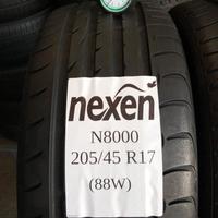 205/45 R17 (88W)x2 nexen N8000 con 85%