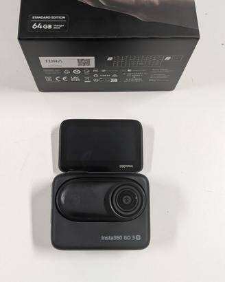 Insta360 GO 3S (4K) – 64GB Midnight Black 
