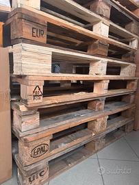 Pedane pallet in legno usate 120x80 EPAL EUR