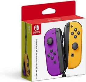 Nintendo Switch  JoyCon Viola Giallo Nuovi
