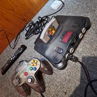 n64 smoke edition trasparente console