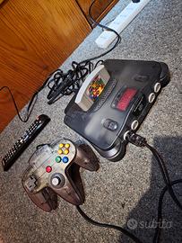 n64 smoke edition trasparente console