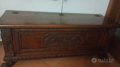 cassapanca anni 70 misure 120x40 altezza 50