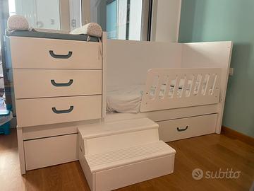 Alondra lettino trasformabile Sero Joy 70x140 cm