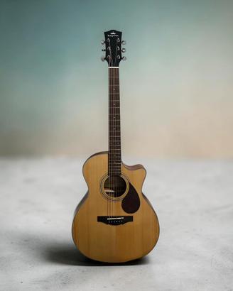 Chitarra Acustica Elettrificata Kepma + Custodia