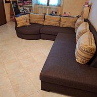 divano Angolare con penisola e rondo'