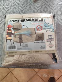 Copridivano bicolor 2 posti