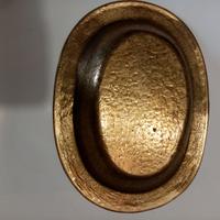 Bacinella Ottone Massiccio 3.2kg – Stile Bauhaus 1