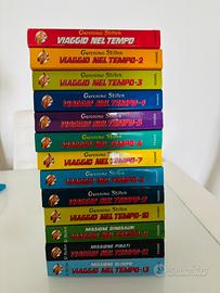 Collana libri Geronimo Stilton “viaggio nel tempo”