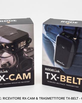 Kit Wireless RØDE RødeLink (TX-BELT + RX-CAM)