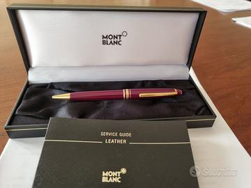 Penna Montblanc bordeaux nuova, da 550 a 215 €