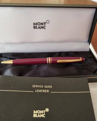 Penna Montblanc bordeaux nuova, da 550 a 215 €
