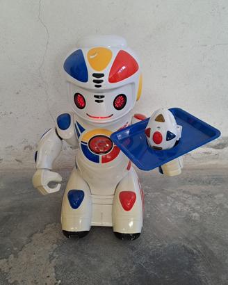 Robot Emilio con telecomando e vassoio
