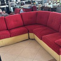 Divano angolo tessuto