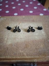 orecchini bicicletta 