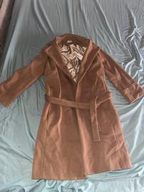 cappotto beige con cintura susy mix