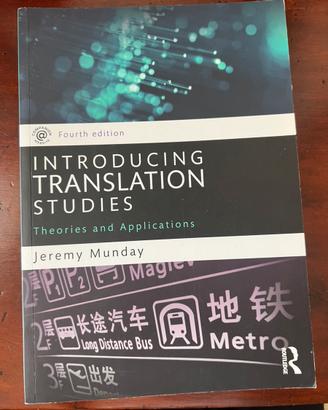 Introducing Translation Studies 4a ed. (J. Munday)