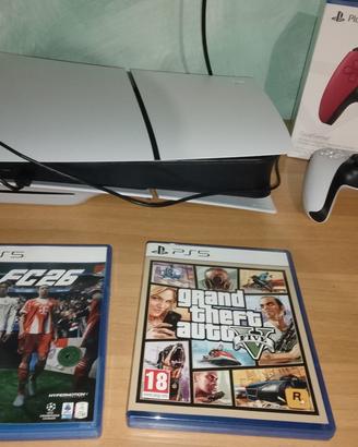 ps5+ 2 pad e 2 giochi