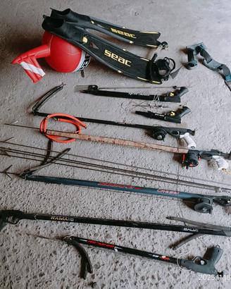 Attrezzature da pesca subacquea