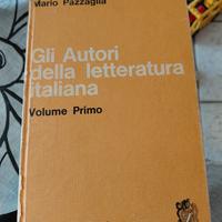 Gli autori della letteratura italiana  M.Pazzaglia