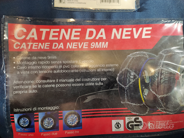 Catene da neve misura 90